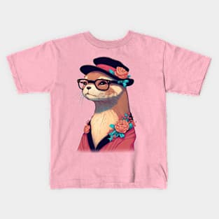 Miss Otterling Kids T-Shirt